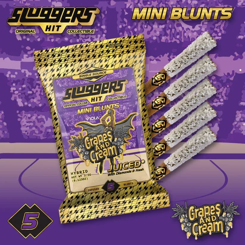 Grapes & Cream Juiced Mini Blunts