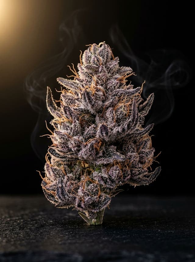 Purple Sizzurp THC-A flower bud