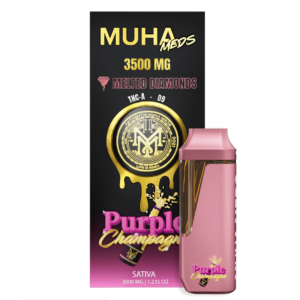 Muha Meds Melted Diamonds-"Purple Champagne" (Sativa) Vape