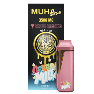 Muha Meds Melted Diamonds-"Cereal Milk" (Hybrid) Vape