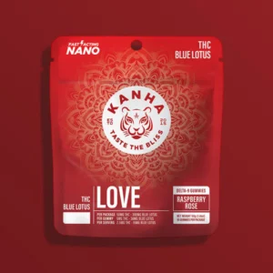 Kanha Gummies- FX Love (Raspberry Rose)