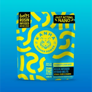 Kanha Gummies- Hybrid Rosin Infused Belt (Blueberry Lemon Drop)