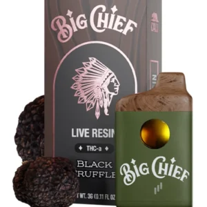 Big Chief Live Resin-"Black Truffle" (Indica) Vape