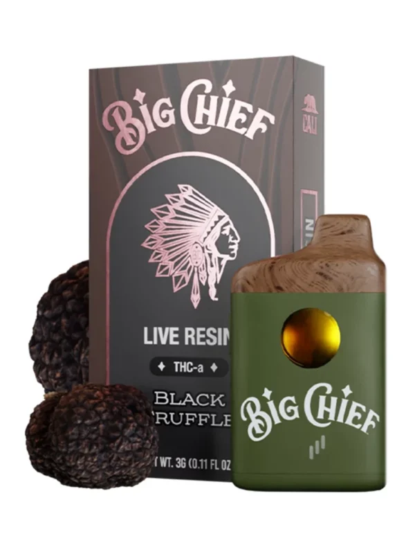 Big Chief Live Resin-"Black Truffle" (Indica) Vape