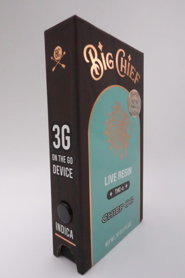 Big Chief Live Resin-"Chief OG" (Indica) Vape - Image 2
