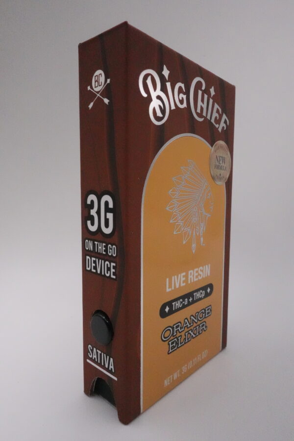 Big Chief Live Resin-"Orange Elixir" (Sativa) Vape - Image 2
