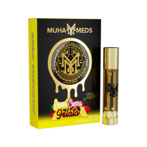 Muha Meds Liquid Diamonds-"Lemon Cherry Gelato" (Sativa) Cart