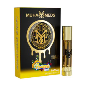 Muha Meds Liquid Diamonds-"Pineapple Runtz" (Sativa) Cart