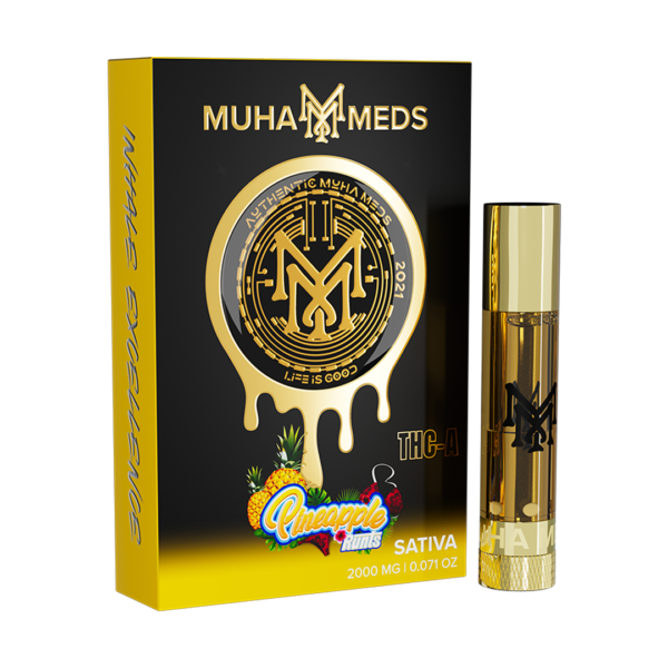 Muha Meds Liquid Diamonds-"Pineapple Runtz" (Sativa) Cart