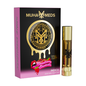 Muha Meds Liquid Diamonds-"Strawberry Shortcake" (Indica) Cart