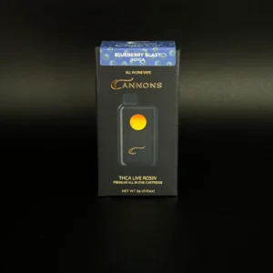 Cannons Live Rosin-"Blueberry Blast" (Indica) Vape
