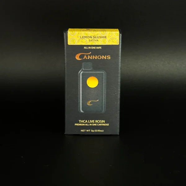 Cannons Live Rosin-"Lemon Slushie" (Sativa) Vape
