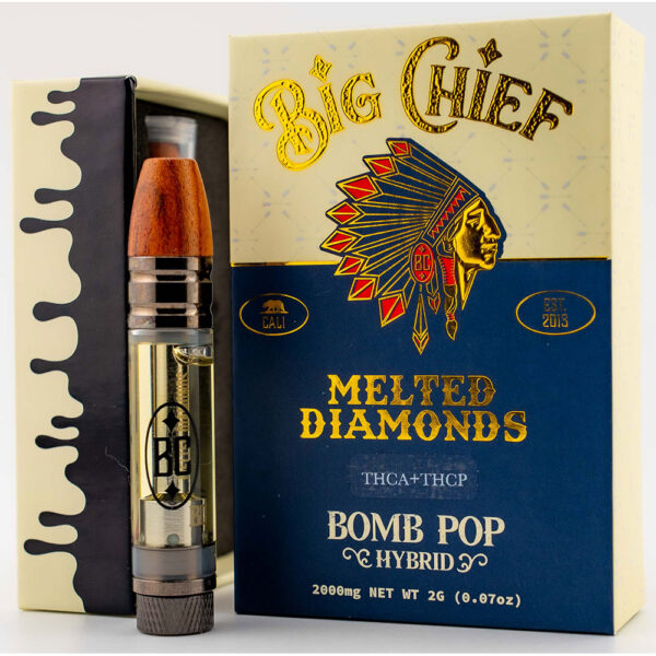 Big Chief Melted Diamonds-"Bomb Pop" (Hybrid) Cart