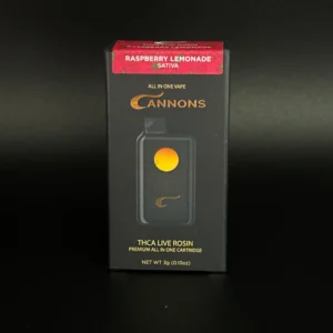 Cannons Live Rosin-"Raspberry Lemonade" (Sativa) Vape