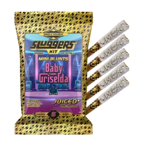 Sluggers- Baby Griselda Juiced Mini Blunt, Sativa (5Pack)
