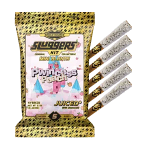 Sluggers- Pwincess Peach Juiced Mini Blunts, Hybrid (5 Pack)