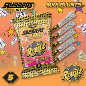 Sluggers- Runtz Juiced Mini Blunts, Hybrid (5Pack)