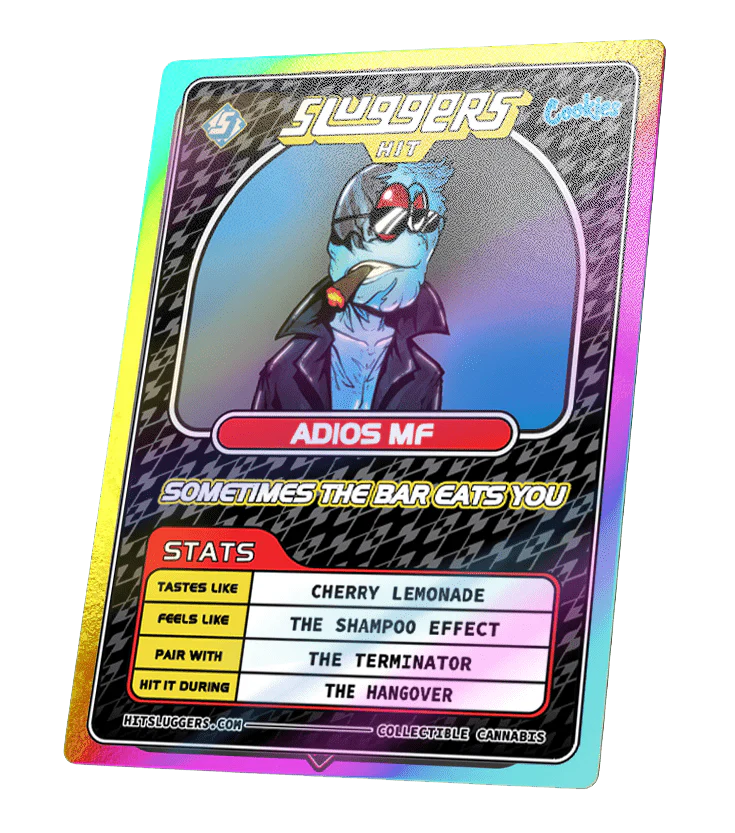 Sluggers- Adios MF Juiced Pre-Roll, Indica (5 Pack) - Image 4