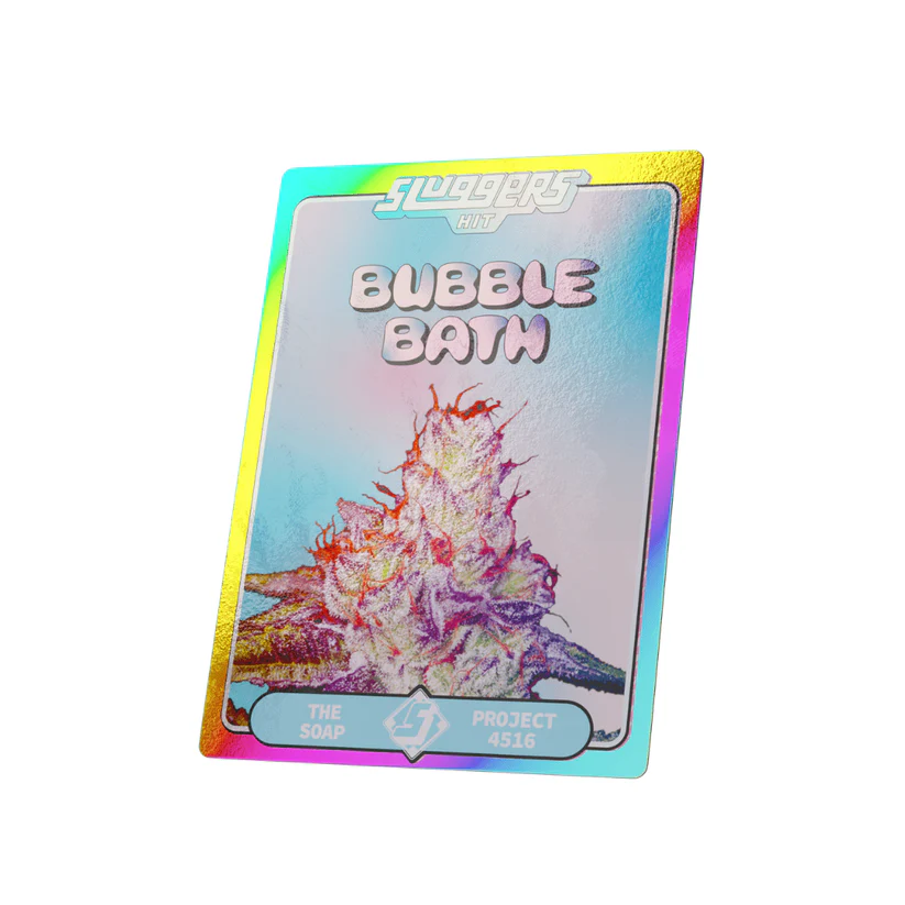 Sluggers- Bubble Bath Juiced Pre-Rolls. Indica (5 Pack) - Image 3