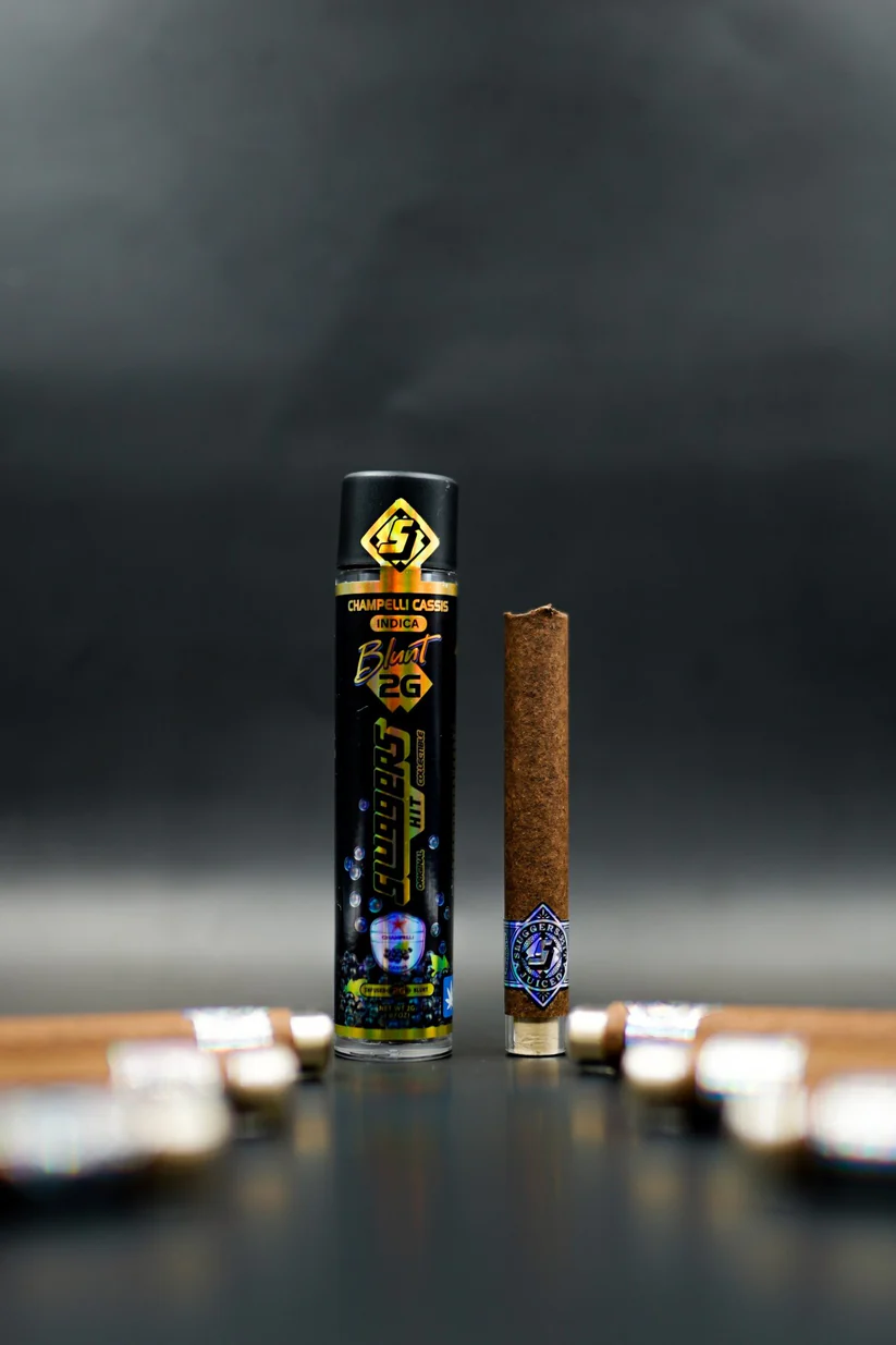 Sluggers- Champelli Cassis Infused Blunt, Indica (2 Gram) - Image 2