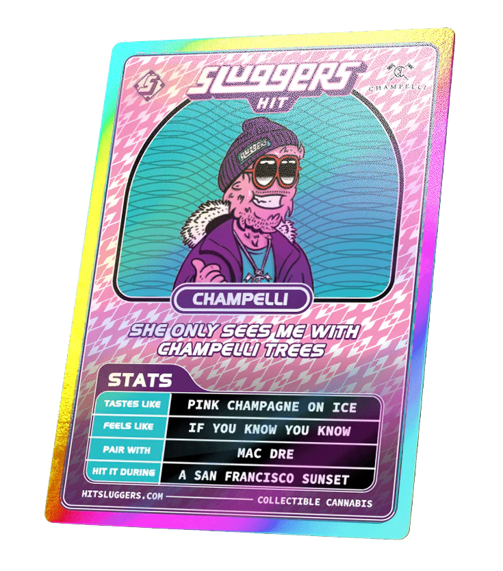 Sluggers- Champelli Cassis Juiced Pre-Roll. Indica (5 Pack) - Image 3