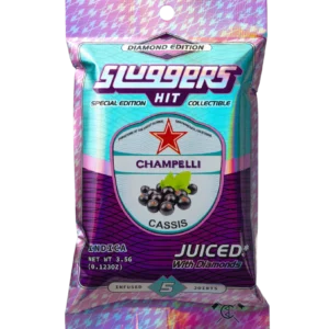 Sluggers- Champelli Cassis Juiced Pre-Roll. Indica (5 Pack)