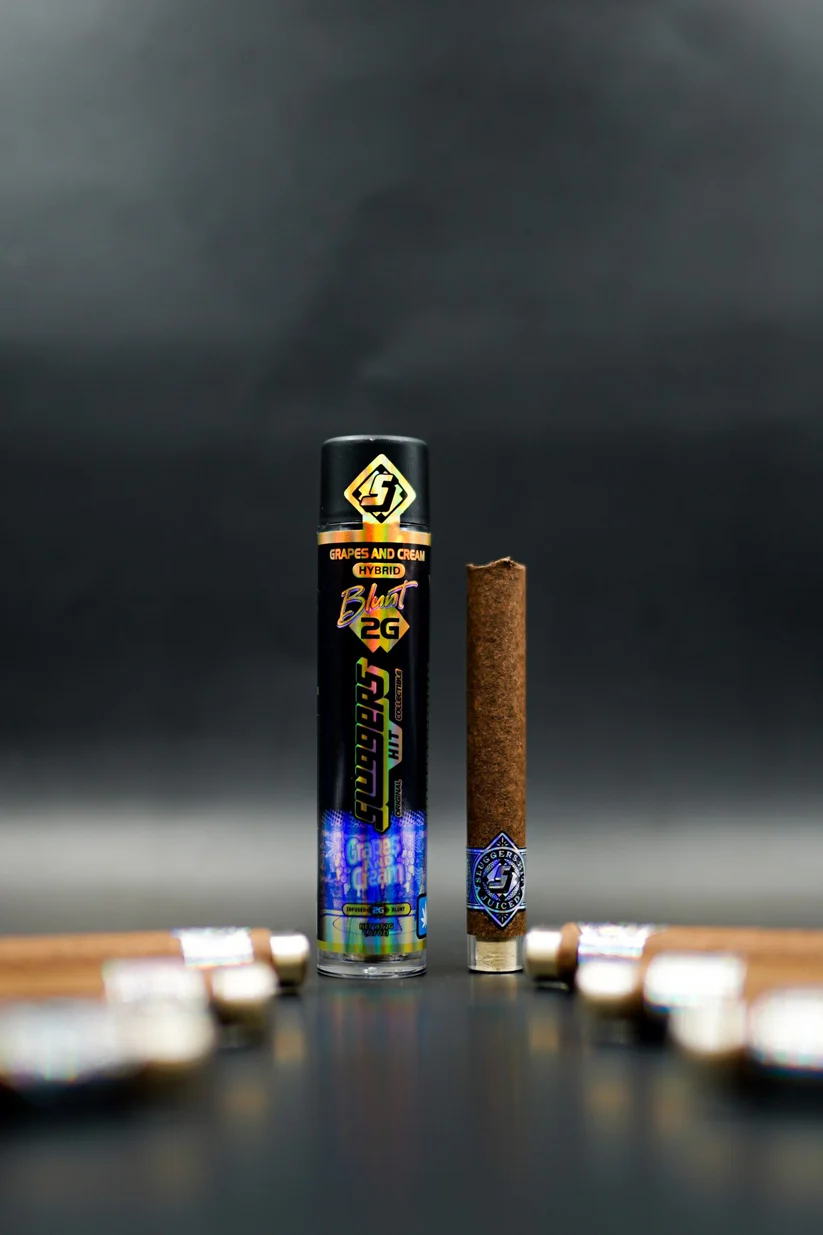 Sluggers- Grapes & Cream Infused Blunt, Hybrid (2 Gram) - Image 2