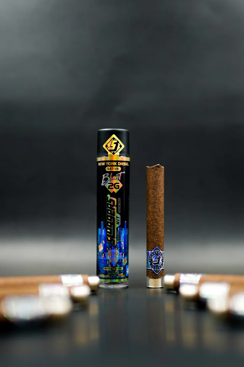 Sluggers- NYC Diesel Infused Blunt, Sativa (2 Gram) - Image 2