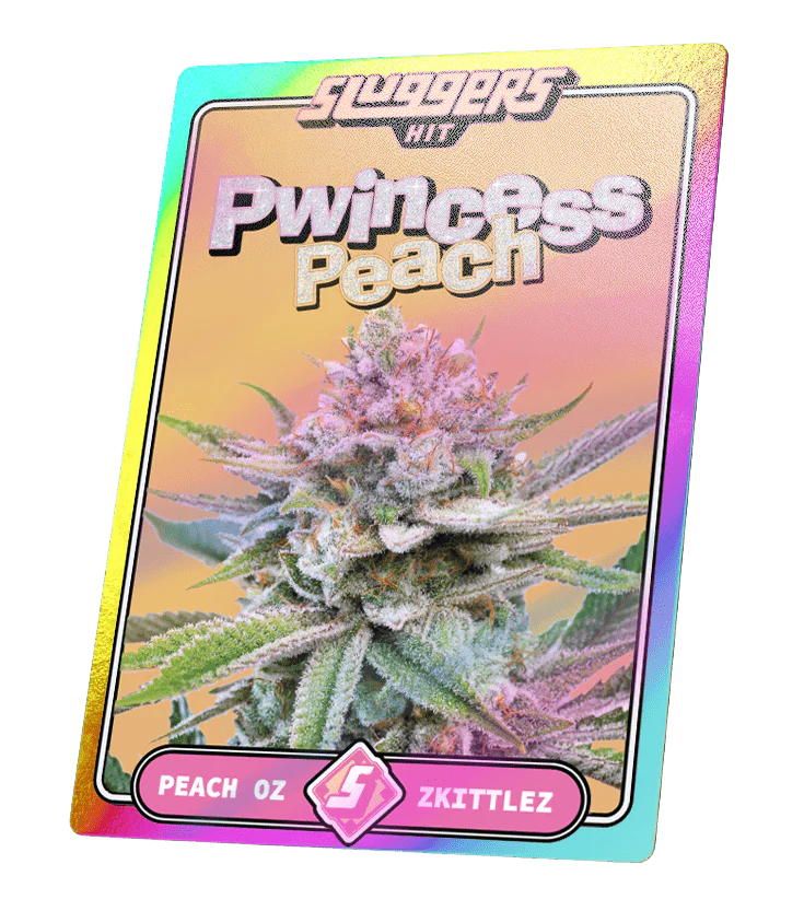 Sluggers- Pwincess Peach Juiced Pre-Roll, Hybrid (5 Pack) - Image 3