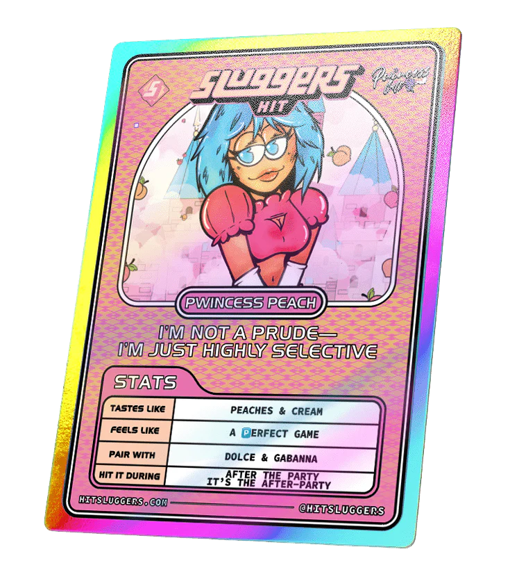 Sluggers- Pwincess Peach Juiced Pre-Roll, Hybrid (5 Pack) - Image 4