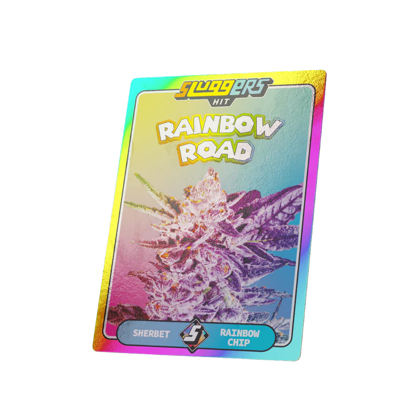 Sluggers- Rainbow Road Juiced Pre-Roll. Sativa (5 Pack) - Image 3